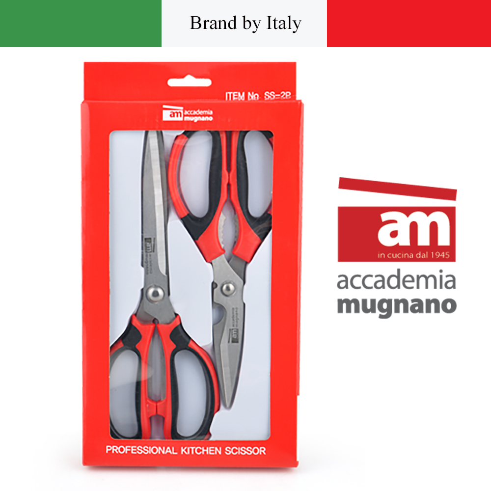 [이태리 am] 아카데미 무나노 주방가위2종세트 Am-SS-2P