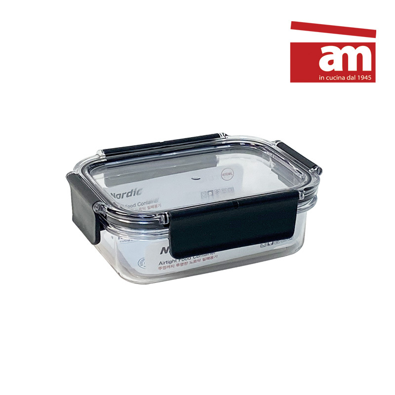 [이태리 am] 노르딕 밀폐용기(400ml) Am-NM-400