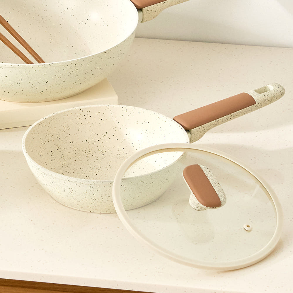 [DELLAGO] 바닐라빈 IH 세라믹 소테팬 20CM 