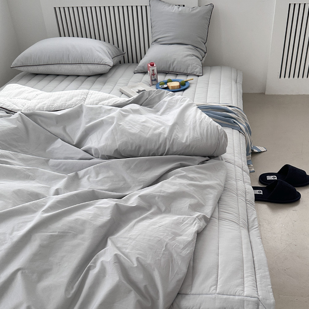 [Guy Laroche] 기라로쉬 그리드 모달 100수면  이불 S(그레이)