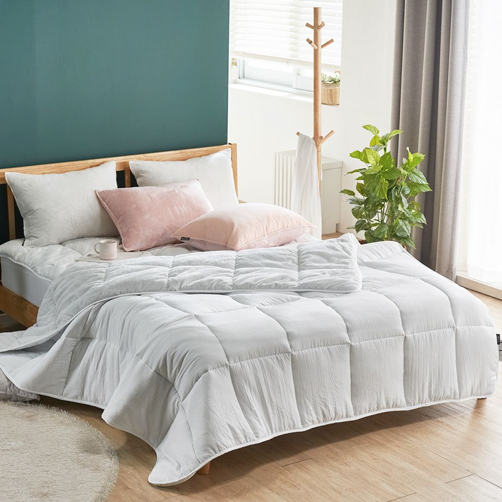 [Guy Laroche] 기라로쉬 그래핀웜 발열 극세사 차렵이불  Q(화이트)