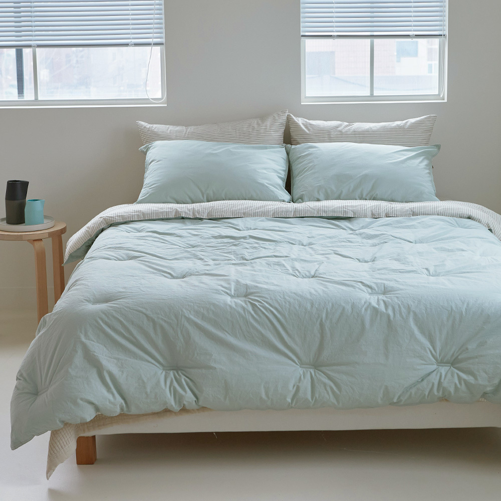 Guy laroche high-end comforter  르윗 체온조절 차렵이불S(민트)