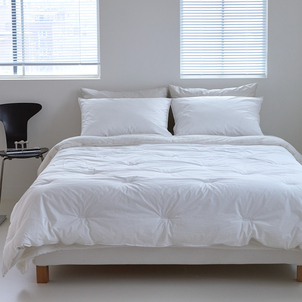 Guy laroche high-end comforter  르윗 체온조절 S차렵이불베게 세트(화이트)