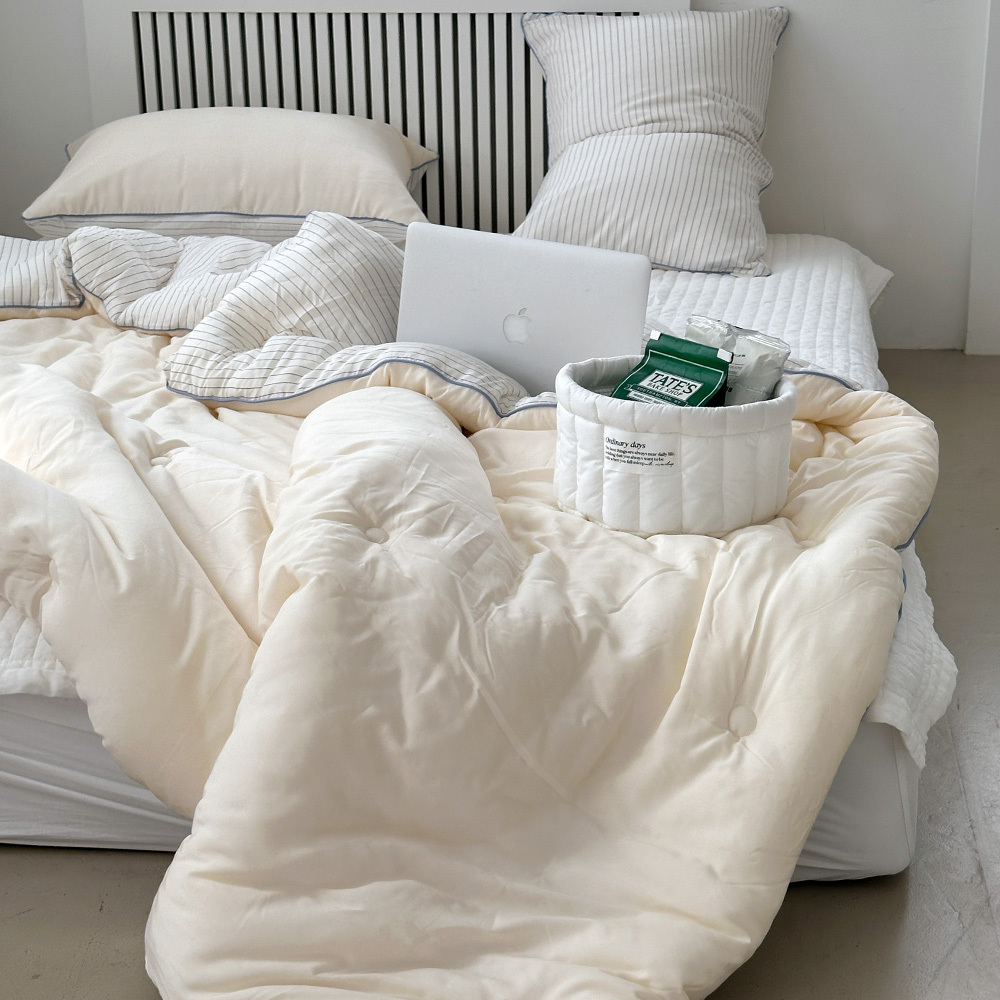 Guy laroche high-end comforter  클라우드 체온조절  차렵이불S(파우더크림)