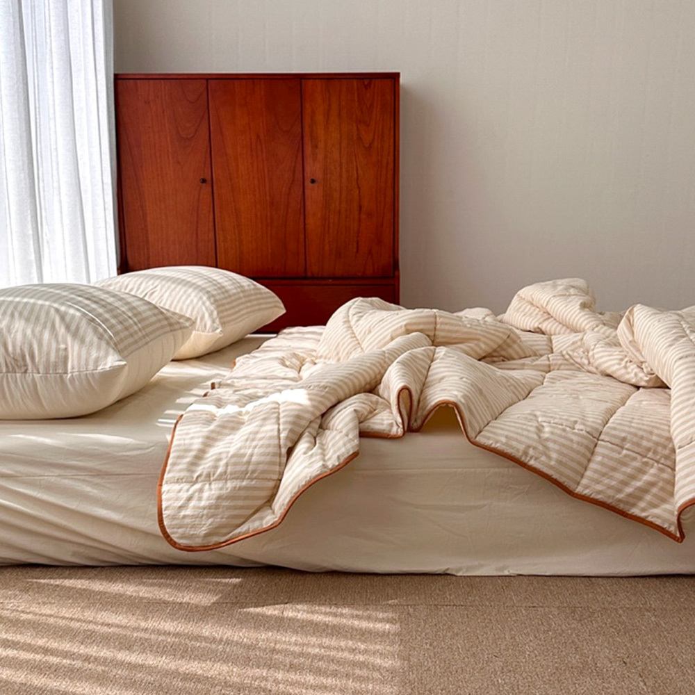 Guy laroche high-end comforter  바이원 차렵이불Q(베이지)