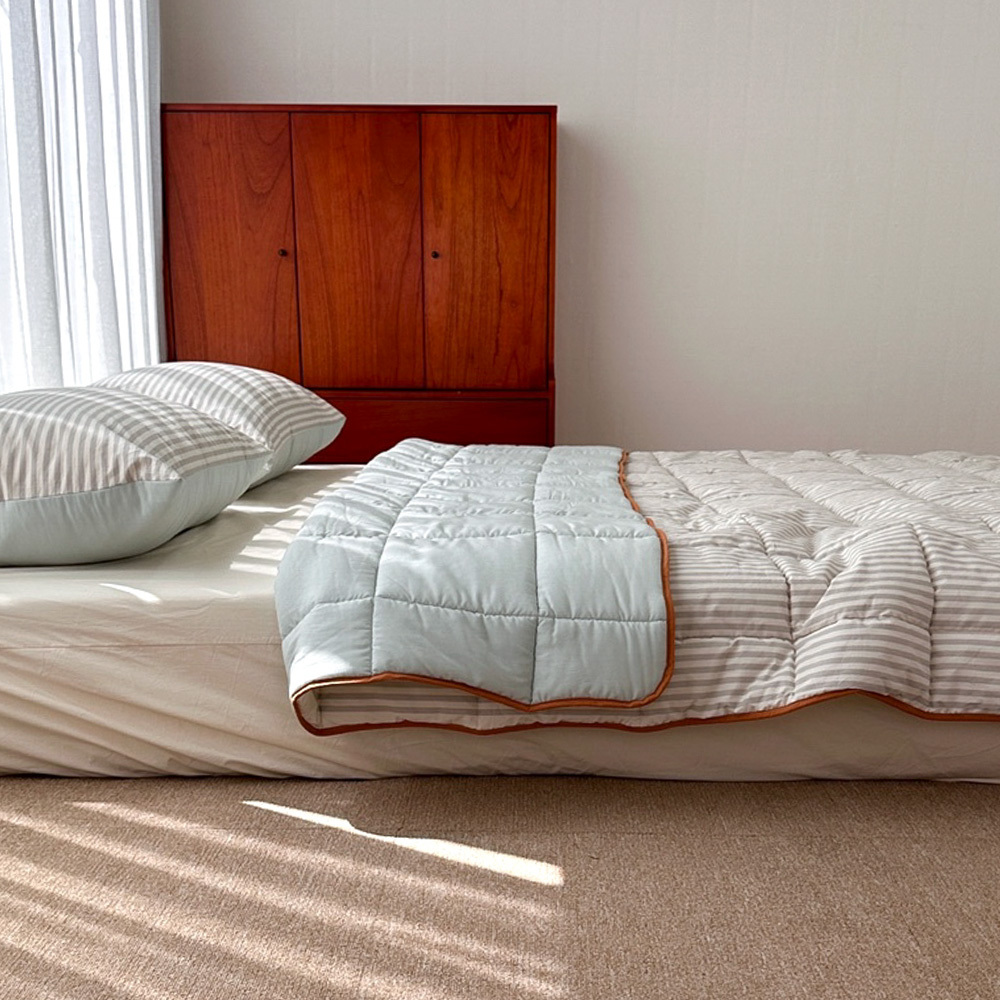 Guy laroche high-end comforter  바이원 차렵이불Q(그레이)