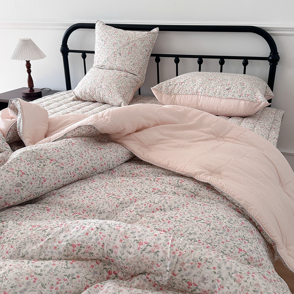 Guy laroche high-end comforter  로제 차렵이불Q(핑크)