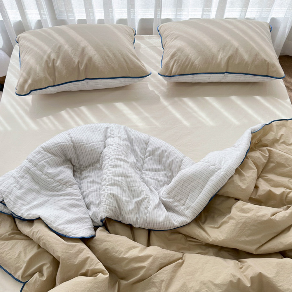 Guy laroche high-end comforter  마인드 S차렵이불 세트(베이지)