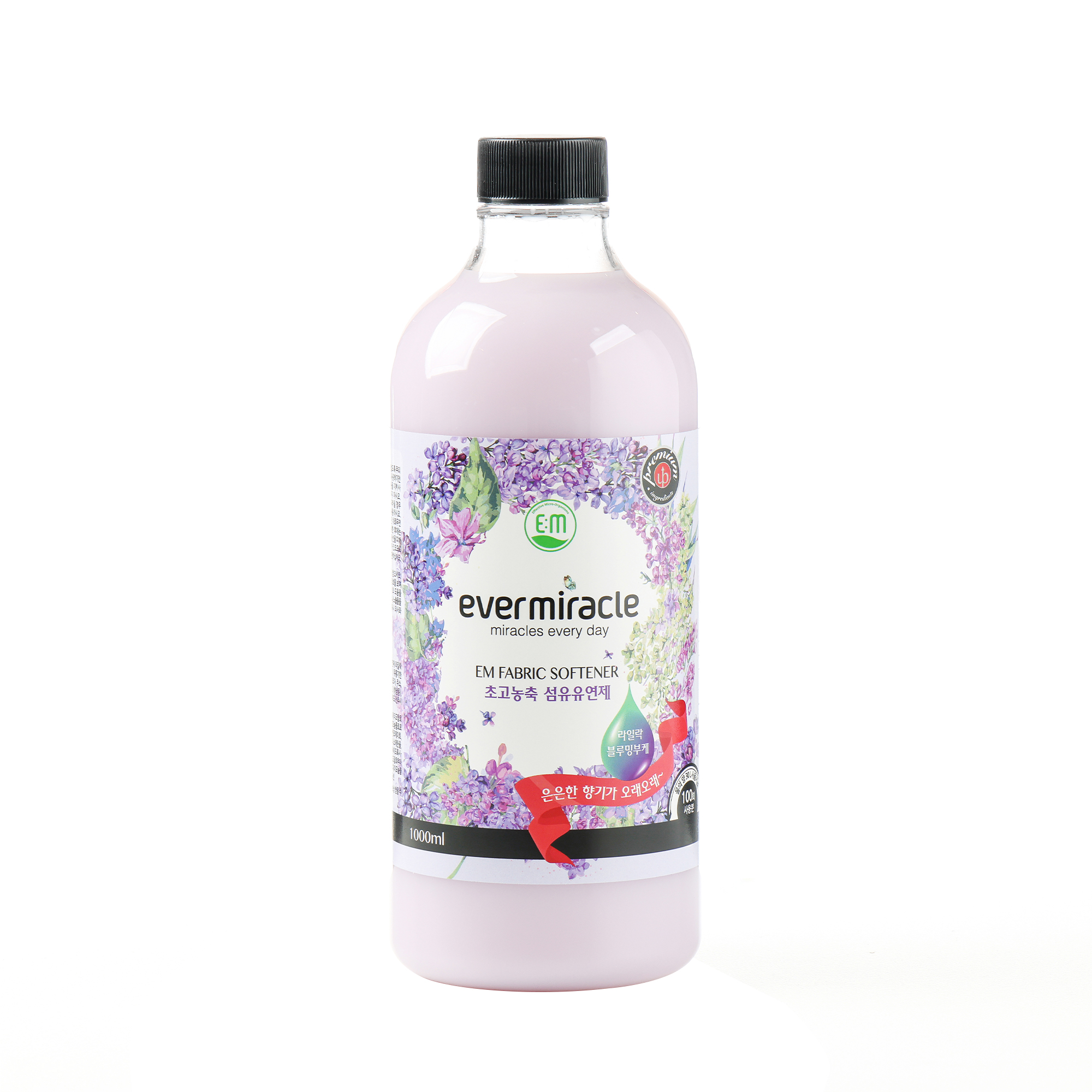 [EM] 초고농축 섬유유연제 (라일락 블루밍 부케)  (1L)