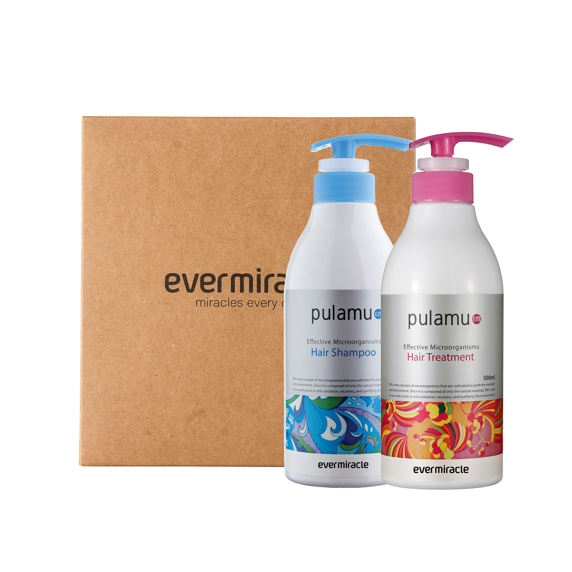 [EM] 풀라무 EM 세트3 (샴푸, 트리트먼트)