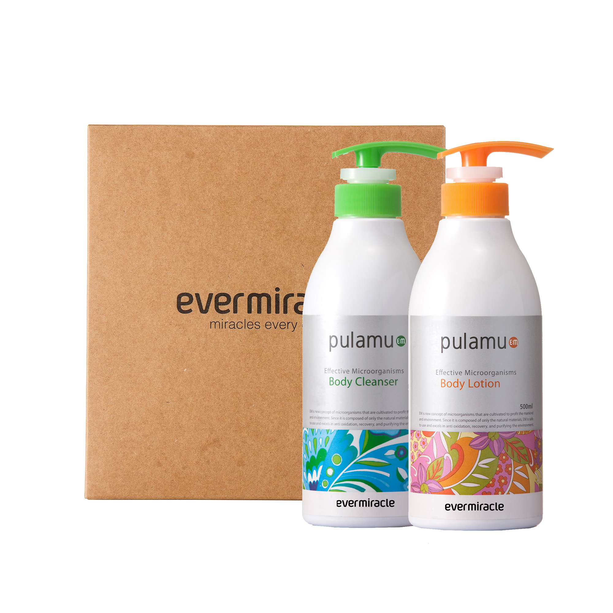 [EM] 풀라무 EM 세트3-1 (바디클렌져, 바디로션)