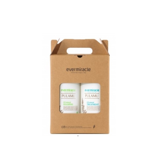 [EM] 풀라무 내추럴 EM 선물세트3-7 (샴푸, 트리트먼트)