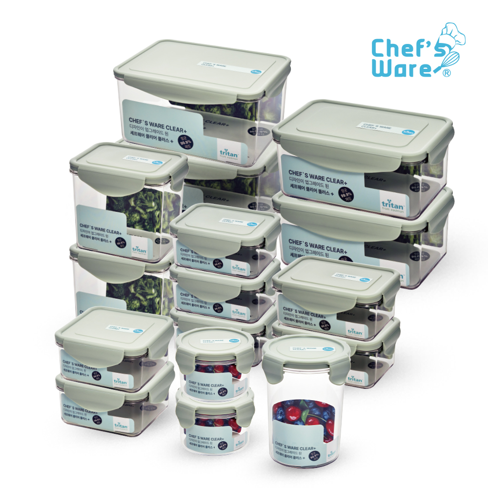 [셰프웨어] 클리어 플러스  16조 B세트 