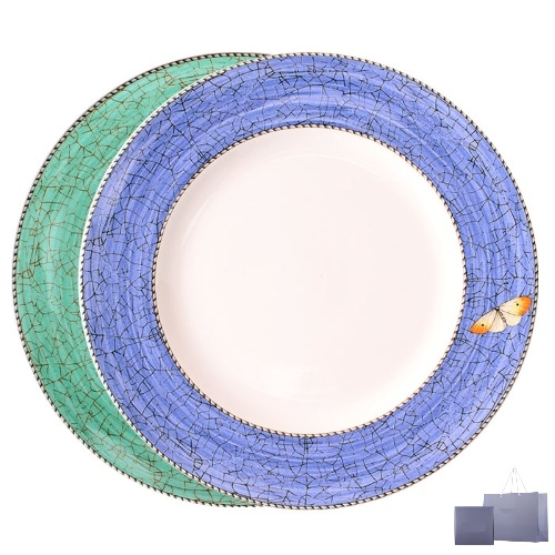 [웨지우드] 사라스가든 27cm 접시 2p (패키지, 쇼핑백)