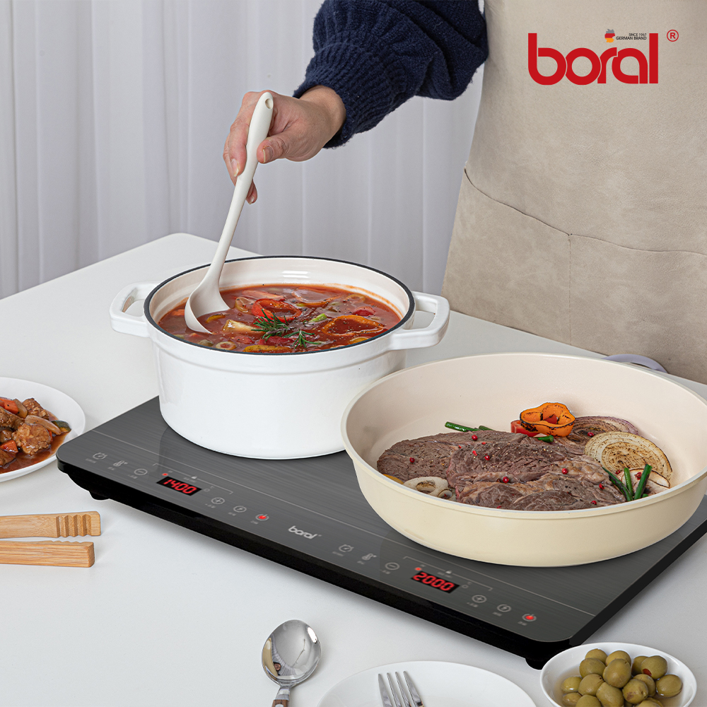 보랄 더 셰프 대형 더블 2구 인덕션_BR-D3500FS