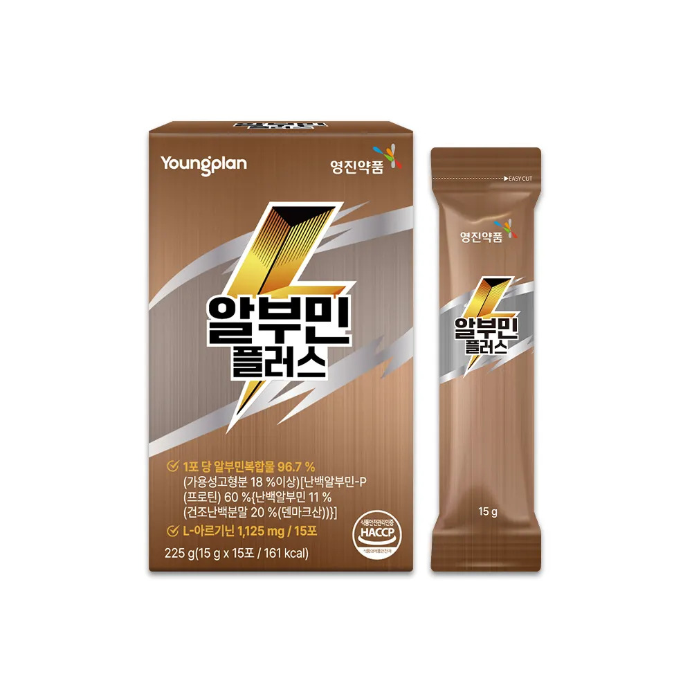 [CT] 영진약품 알부민 플러스_15gx15포