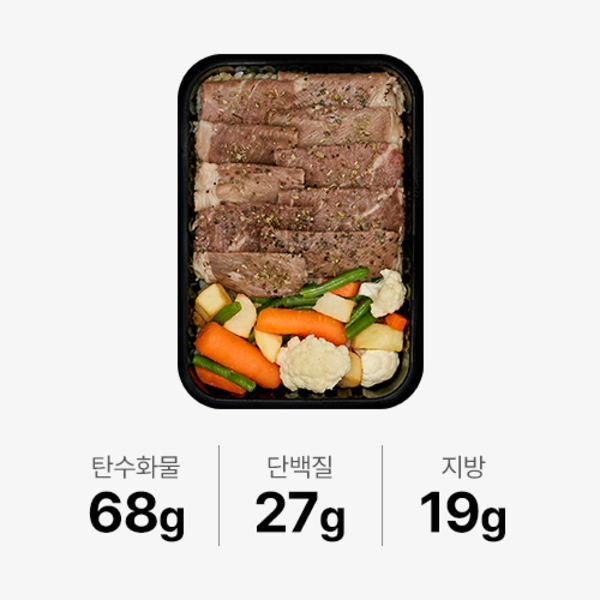 식스밀 전각 스테이크_345g*1팩