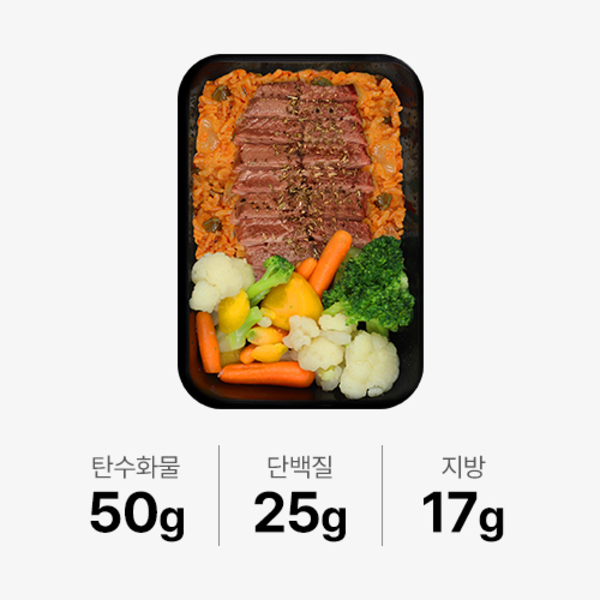 식스밀 부채살 김치볶음밥_325g*2팩