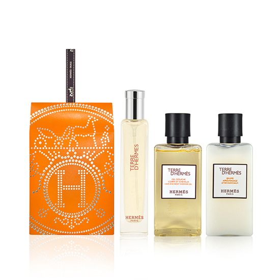 [Hermes] 에르메스 떼르 데르메스 기프트 3종 세트 + 쇼핑백 포함