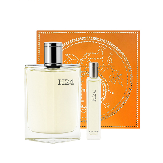[Hermes] 에르메스  H24 오 드 뚜왈렛 기프트 2종 세트 + 쇼핑백 포함