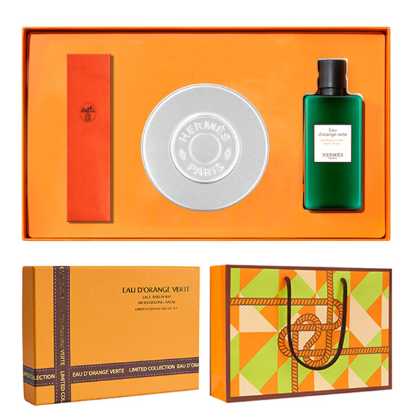 [Hermes] (NEW)에르메스 오도렌지 베르테 페이스앤바디밤 스페셜세트 + 쇼핑백포함