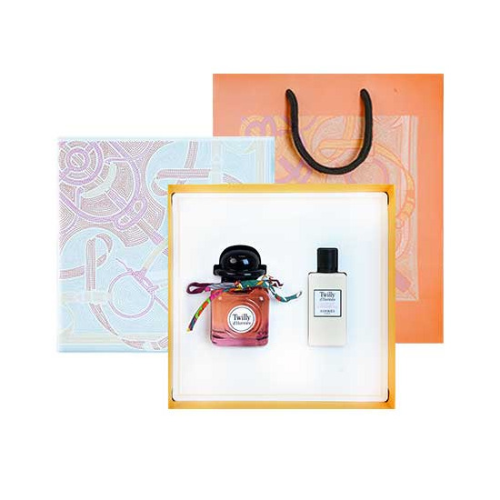 [Hermes] 에르메스 트윌리 데르메스 한정세트 + 쇼핑백포함