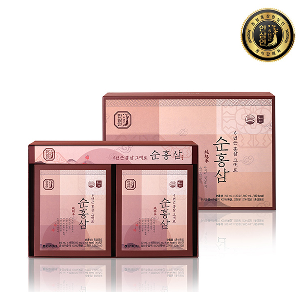 [한삼인] 6년근 순홍삼 50ml 30포