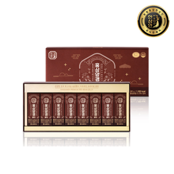 [한삼인] 홍삼양갱골드 1세트 (45g x 8EA)