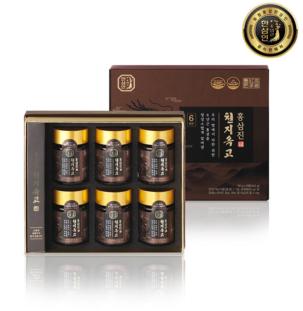 [한삼인] 홍삼진 천지옥고(50gx6병) 1세트 + 쇼핑백