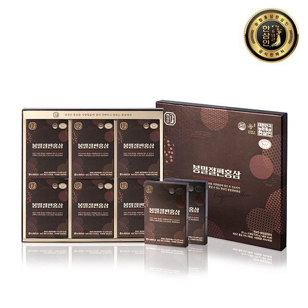 [한삼인] 봉밀절편홍삼 20g x 6입 1세트