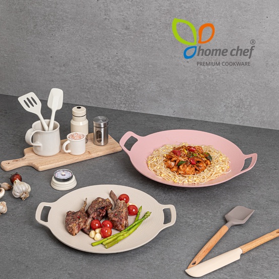 [홈셰프]파르페 IH 칼라 그리들2종(30cm+34cm)