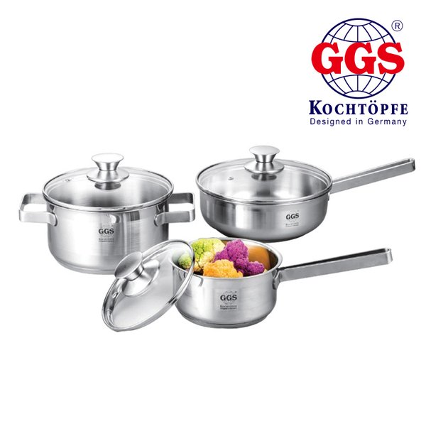 [독일 GGS] 다미 프리미엄 스텐냄비 3종6P