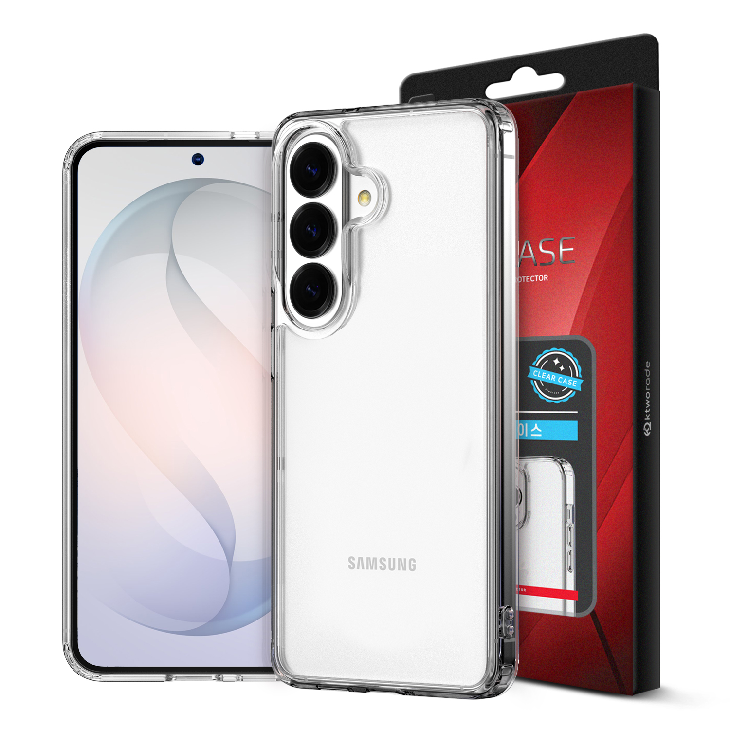 파이널 사파이어 글라스 케이스 S26 플러스 울트라