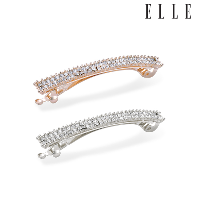 [만원의행복]엘르헤어 큐빅 장식 헤어핀 ELHP021 