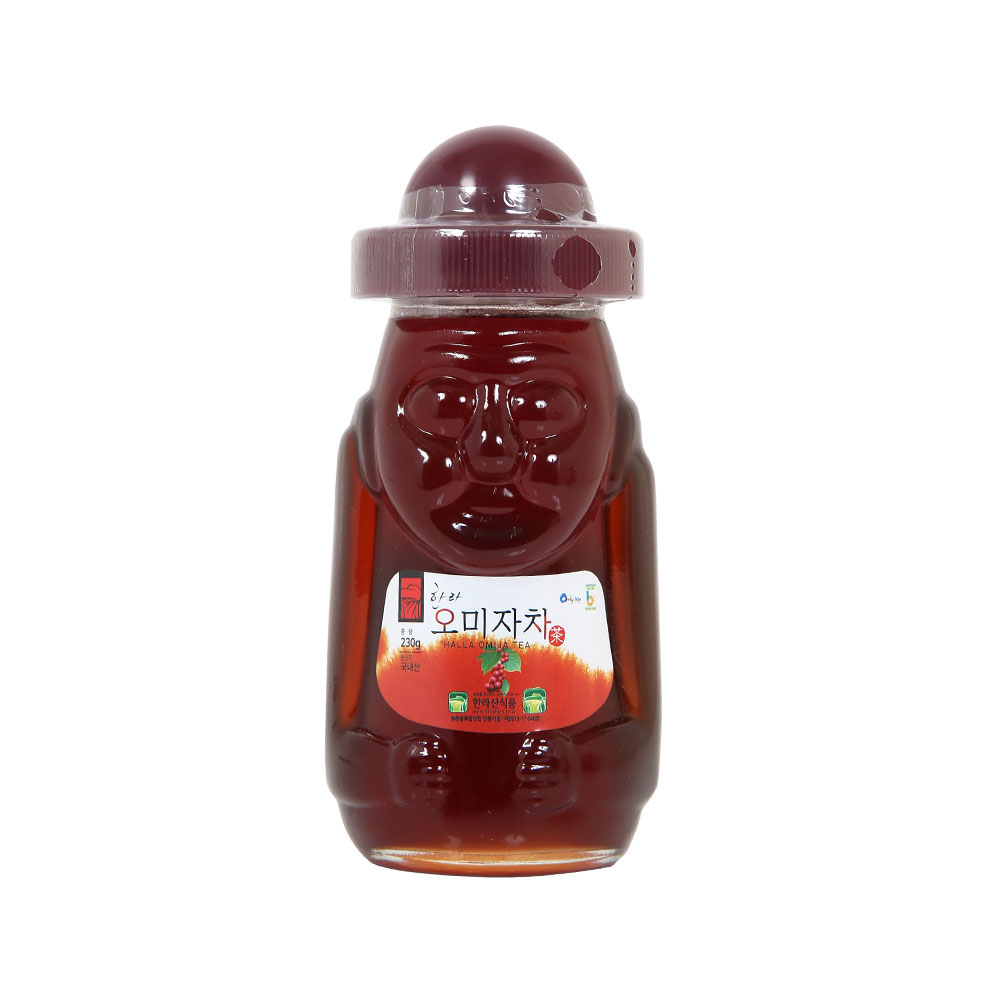 [만원의행복]제주하우스 한라산 오미자차 (하)유리병 230g