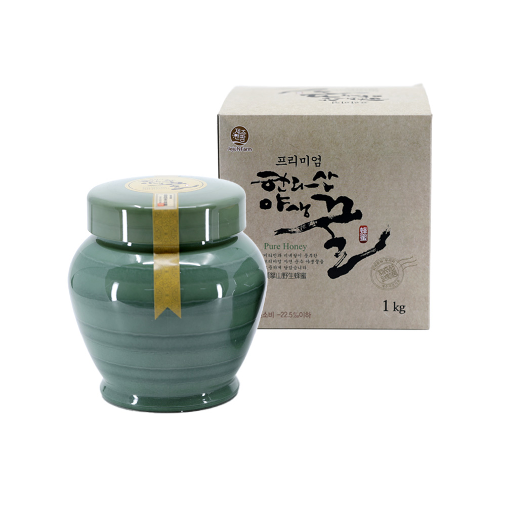 [제주하우스마켓]제주 순도 야생꿀 1000g