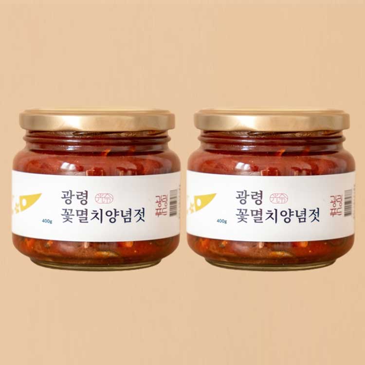 [만원의행복]제주하우스 제주 꽃멸치양념젓 200g 