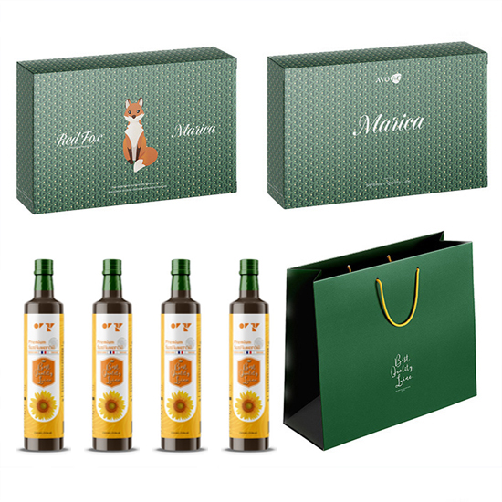 [아보아칸] 오일선물세트 레드폭스(해바라기오일250ML*4EA)