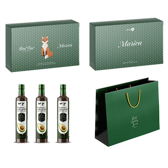[아보아칸] 오일선물세트 레드폭스(아보카도 엑스트라버진250ML*3EA)