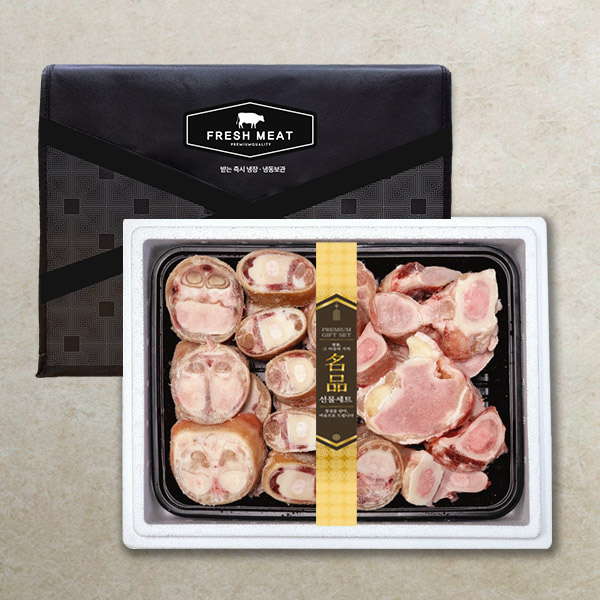 고급 한우 건강보양세트 4호(우족2KG+사골2KG)