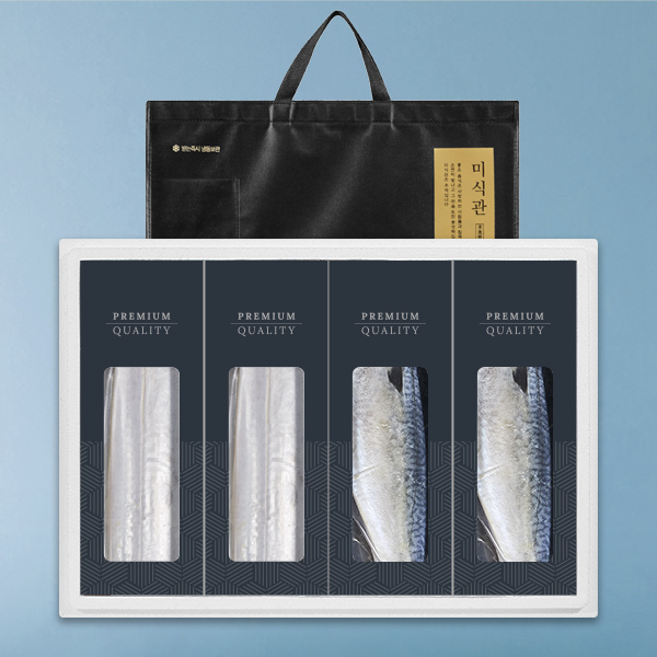 제주도 갈치 고등어 선물세트 1호(갈치2미 4토막 800g+고등어6쪽 1,020g)