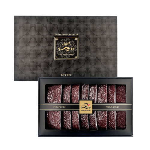 [칸] 수제 소고기육포 선물세트 480g