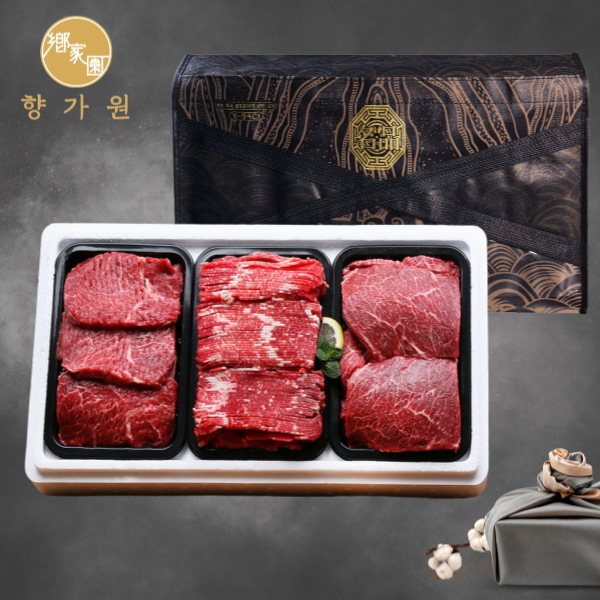 [향가원] 1등급한우 정육선물세트2호 900g