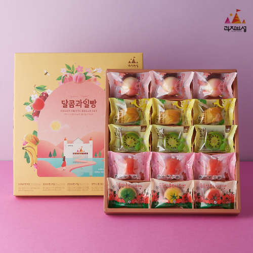 [과자의 성]달콤 과일빵 (15입)