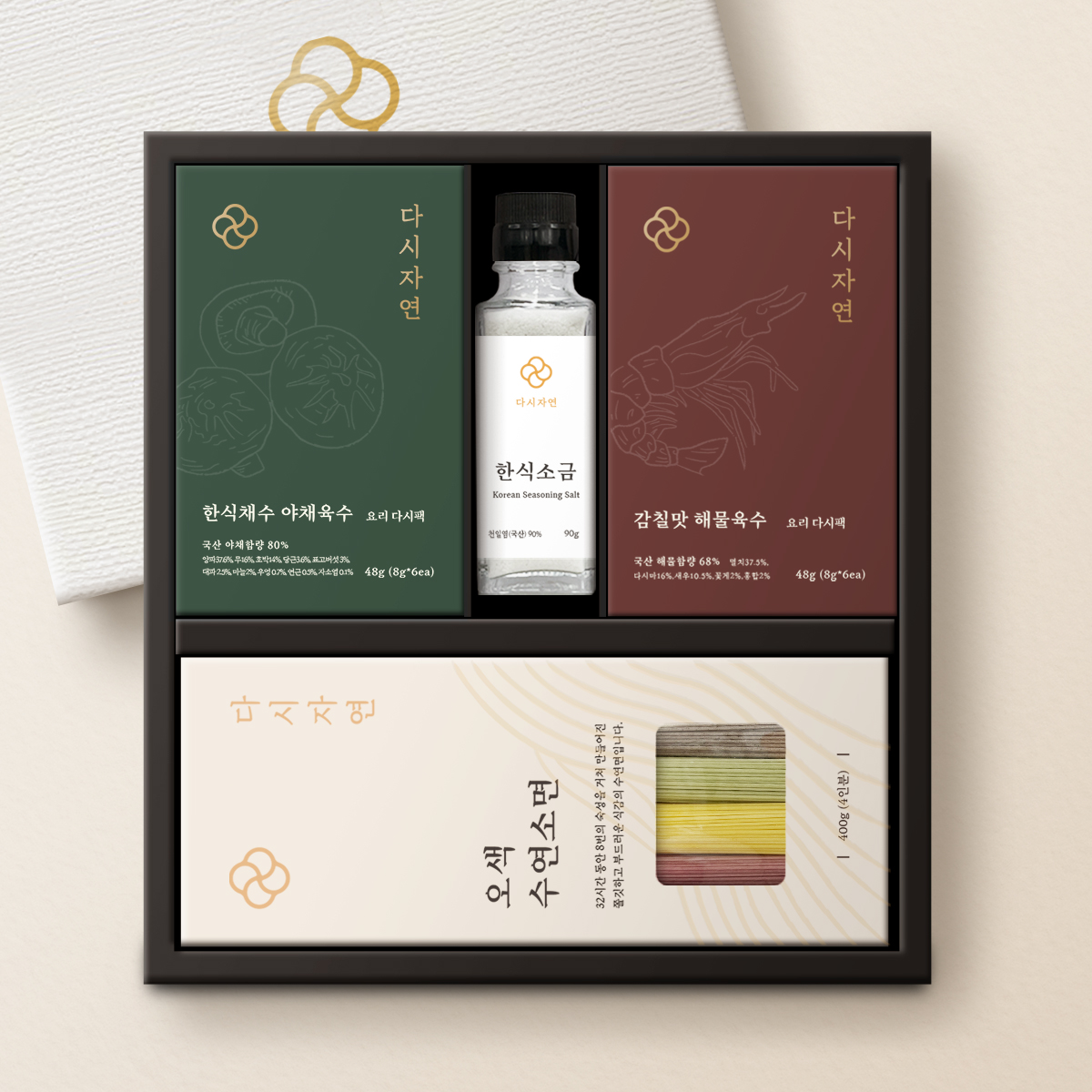 [다시자연] 장인의 육수 오색수연면 세트 11호