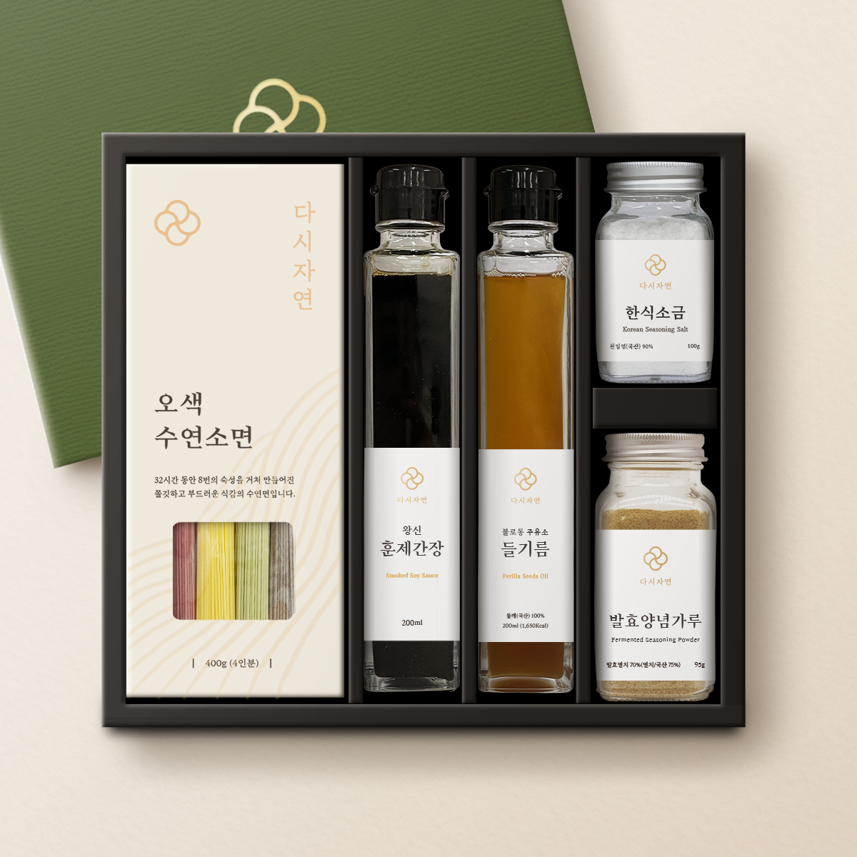[다시자연] 장인의 맛 종합 조미료 선물세트 16호